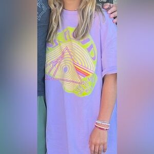 PINK FLOYD OVERSIZED BAND TEE 💜⭐️ Size S-XL